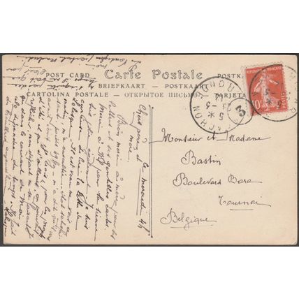 La Route du Moulleau, Arcachon, 1912 - Neurdein CPA ND310