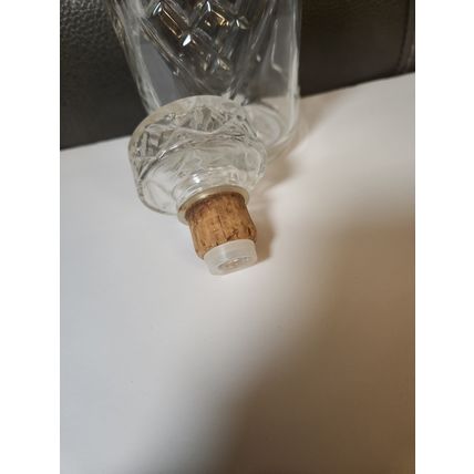 Drambuie Cut glass Vintage decanter No stopper 8”