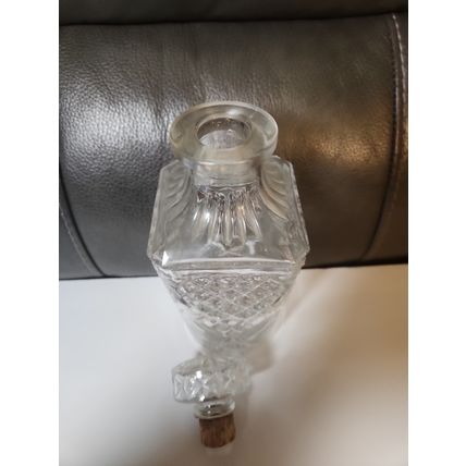 Drambuie Cut glass Vintage decanter No stopper 8”