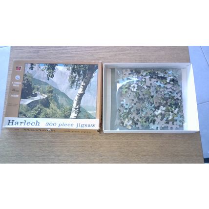 L'OISANS SCENE, FRANCE Jigsaw Puzzle (300 Piece) HARLECH by Tower Press (1970)