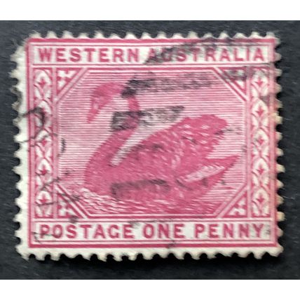 AUSTRALIAN STATES..-western australia SG 112 USED 1d #1