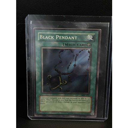 Black Pendant - MRL-003 - Super Rare - Unlimited Edition Magic Ruler Yu-Gi-Oh Tr