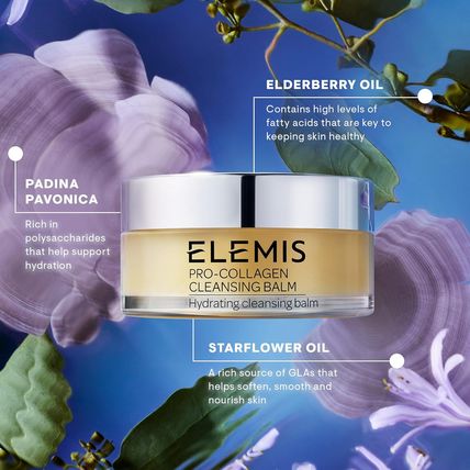 ELEMIS Pro-Collagen Cleansing Balm Makeup Remover, Hydrating Facial Cleanser, Oi