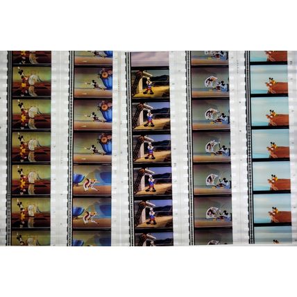 Mickey Mouse. Pk MULTI AKF - A010j . - 5 STRIPS OF 5 - 35MM FILM CELLS