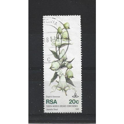 SouthAfrica.SG500 20c Disperis fanniniae.Fine Used.Sep25a
