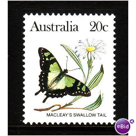 AUSTRALIA 1983 20c MACLEAYS SWALLOW TAIL BUTTERFLY SG 787 U/M MINT
