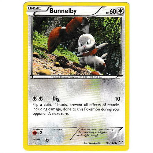 Pokemon XY - #111/146 - Bunnelby