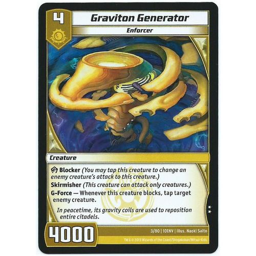 Kaijudo - Invasion Earth - #3/80 - Graviton Generator