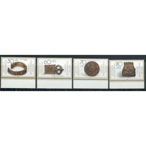 Germany 1987 - SG2195-98 - Humanitarian Relief Funds Precious Metalwork (unused)