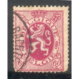 Belgium stamps 1929 - SG 497 - 60c The Belgian Lion - used