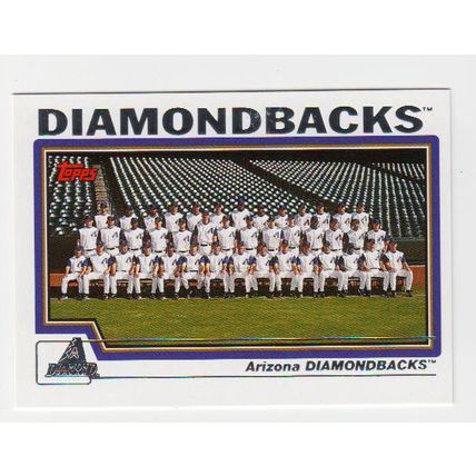 2004 Topps Arizona Diamondbacks team set with traded- 35 cards