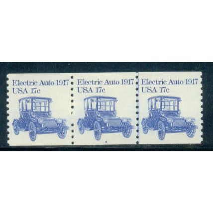 1906 17c Electric Auto Very Fine MNH Dry Gum PNC 4/3 W0184
