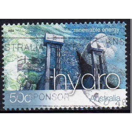 Australia 2004 Renewable Energy - Hydro 50c Sheet Used