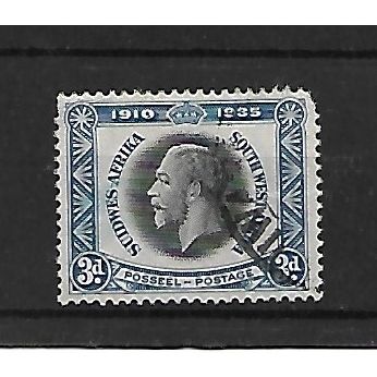 SouthWestAfrica.SG90 3d Black and Blue.Fine Used.May21