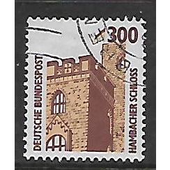 GERMANY 1987 300pf HAMBACH CASTLE SG 2218 FINE USED