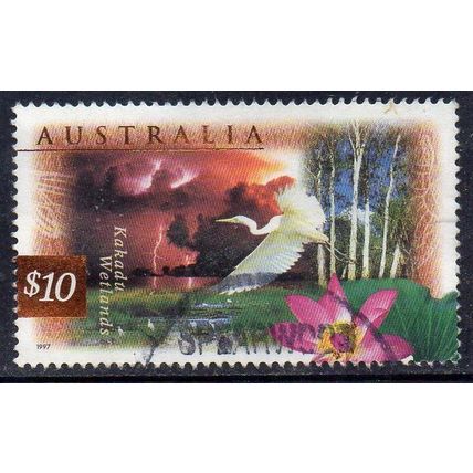 Australia 1997 Nature of Australia - Wetlands - Kakadu Wetlands $10 Used