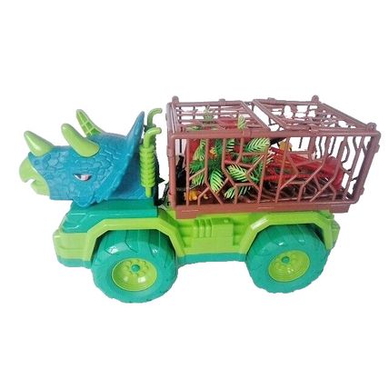 Kids Dinosaur Truck Toy Pull Back Storage Transport Carrier pls see description