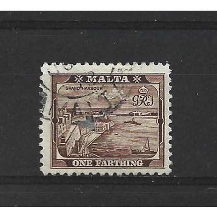 Malta.SG217 1/4d Grand Harbour,Valletta.Fine Used.Apr25o