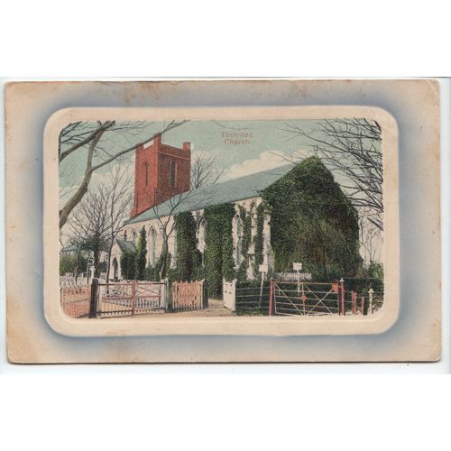 Thornton Church Lancashire Advance Series Old Postcard 5525