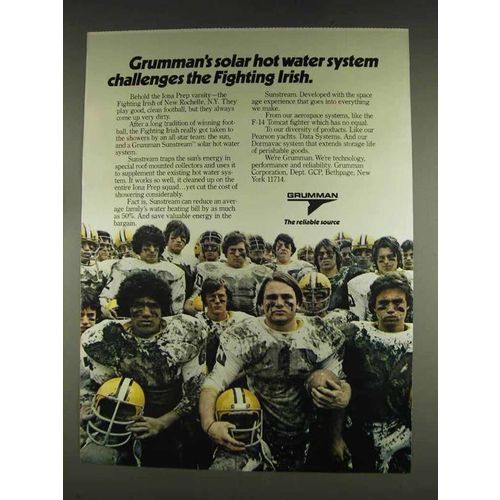 1978 Grumman Sunstream Solar Hot Water Heater Ad