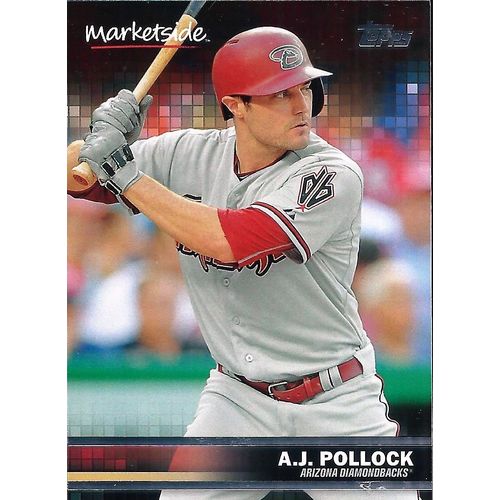 Lot #43 (5) 2016 Topps Walmart Marketside Ortiz Pollack McCutchen +2 See Pics