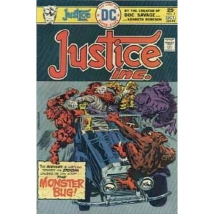 Justice Inc. (Vol 1) # 003 FN BRONZE AGE COMICS