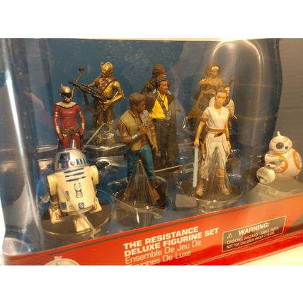 Disney Store Star Wars Rise of Skywalker DELUXE FIGURE PLAYSET -NEW-Box Shipping