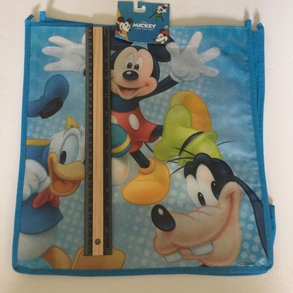 New Disney Mickey & Friends 13'' x 12'' x 6'' Reusable Tote Bag & 2 Small Bags