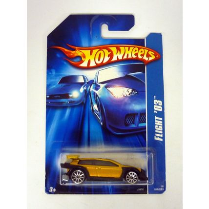Hot Wheels Flight '03 #185/223 Gold Die-Cast Car 2007