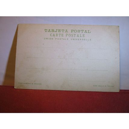 PARQUE LEZAMA, BUENOS AIRES, ARGENTINA unused antique postcard #