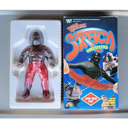 wwf ljn wrestling superstars junk yard dog stretch wrestling figure