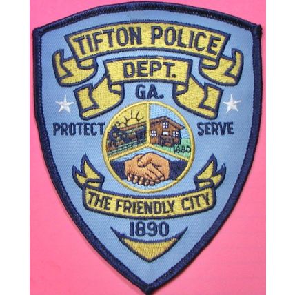 Police Dept, Tipton, GA. PP18.