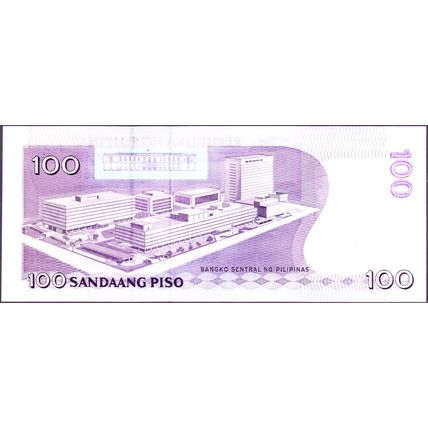 2011 Philippines Banknote 100 Piso Sig 19 Acquino Tetangco Op DL Salle 100 years