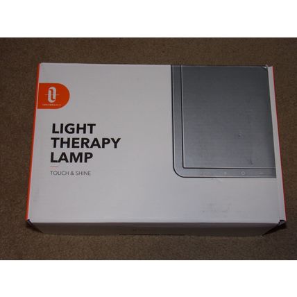 LED White Light Therapy Lamp Var 10,000 Lux UV Free Adjustable Brightness