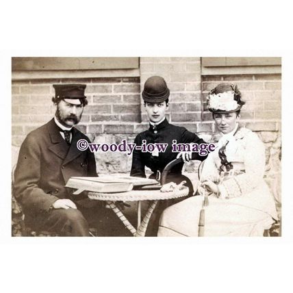 rp10974 - King Christian IX Queen Louise of Denmark , Princess Alexandra - print