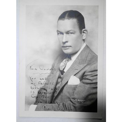 Vintage Fred Allen original Hand Signed and inscribed Photo