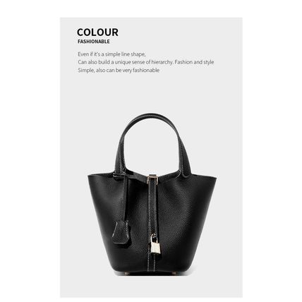 Women Genuine Leather Handbag Shoulder Purse Satchel Tote Crossbody Bag Black