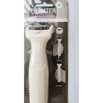 Hunkydory Premier Craft Tools 3 In 1 Die Brush for die cutting.