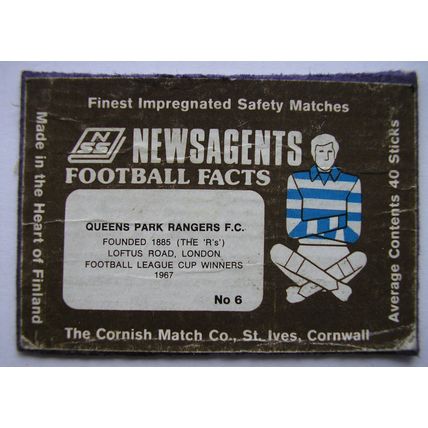 Matchbox Front N.S.S. Newsagents, Football Facts No.6