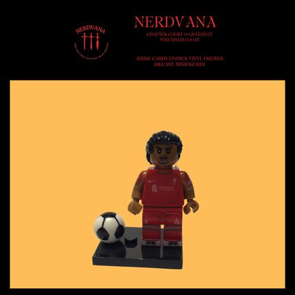 Minifigure Blocks Football Liverpool Van Dijk