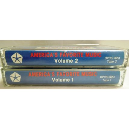 Chrysler Corp. Rediscover America Cassettes 1492-1992 Vol 1 & 2