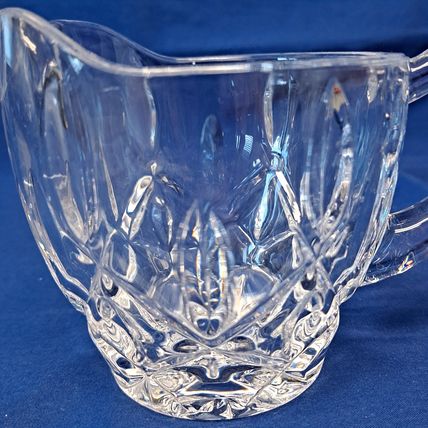 Vintage Gorham Crystal LADY ANNE Glass CREAMER Milk Jar Cup Mug 3 1/8"