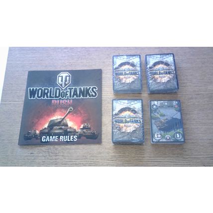 World of Tanks 'Rush' Card Game - Hobby World (NEW & Complete)