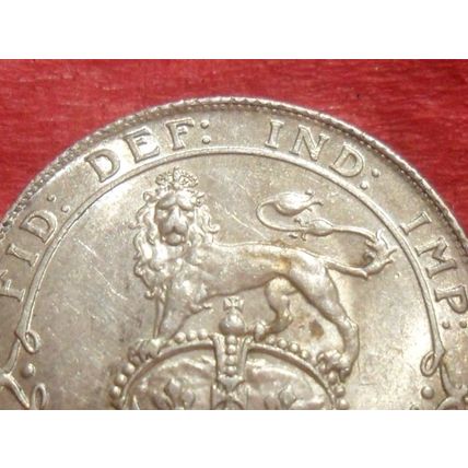 1917 George V shilling.