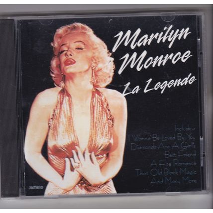 Marilyn Monroe : La Legende. (1992) CD Album