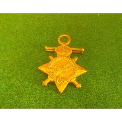 Brass 1914 - 1915 WWI Star Medal - 170655 GA, Keene L.S.R.N.