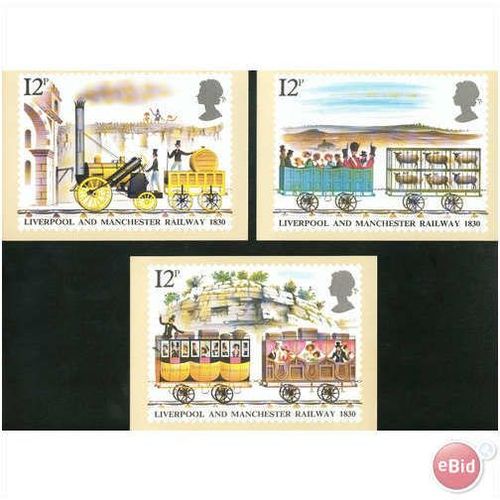 GB PHQ 1980 - 150th Anniv Manchester & L/pool Railway