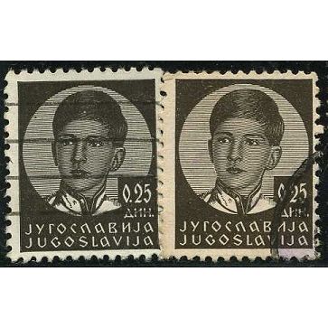 1935/1938 Michel 300x+300y - fine used (o) - Thin and Thick paper