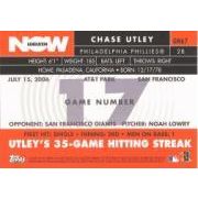 2007 Baseball Topps Generation Now Chase Utley #GN67