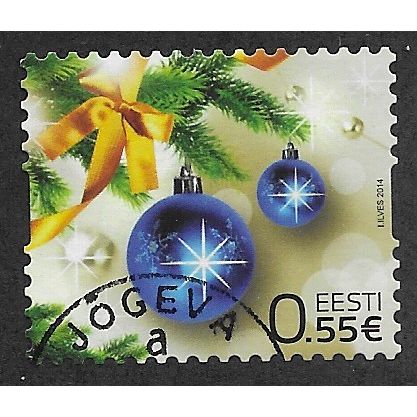 EST 2014 €0.55 (S/A) 'CHRISTMAS' FINE USED (EBID63-669)